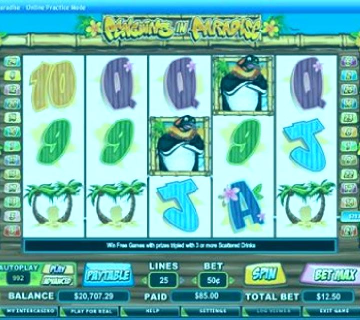 Penguins in Paradise slot game