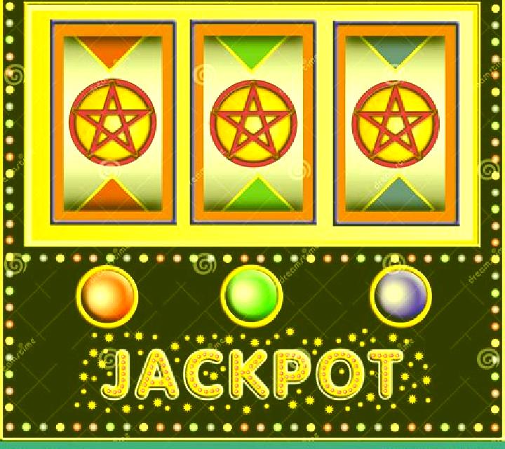 Pentagram slot machine