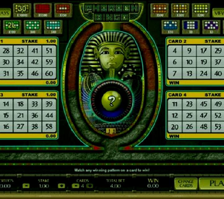 Pharaoh Bingo slot machine