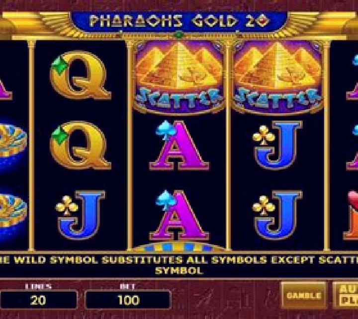 Pharaohs Gold 20 slot game