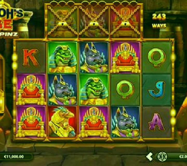Pharaoh s Rage UltraSpinz slot game