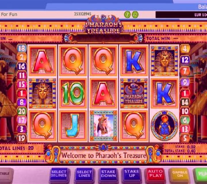 Pharaohs Treasure (PlayPearls) slot