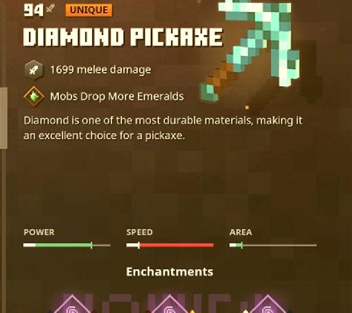 Pickaxe Drop slot