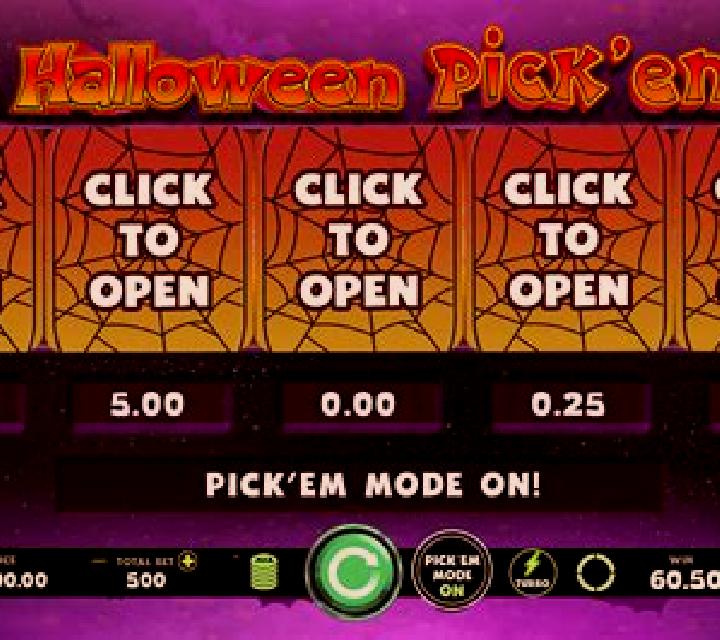 Pick em slot game