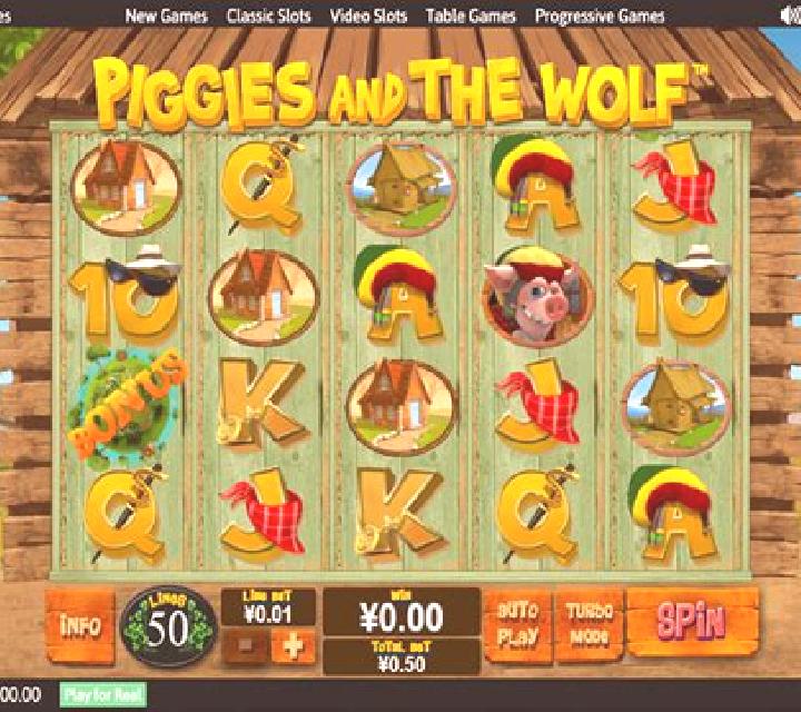 Piggies and The Wolf online slot