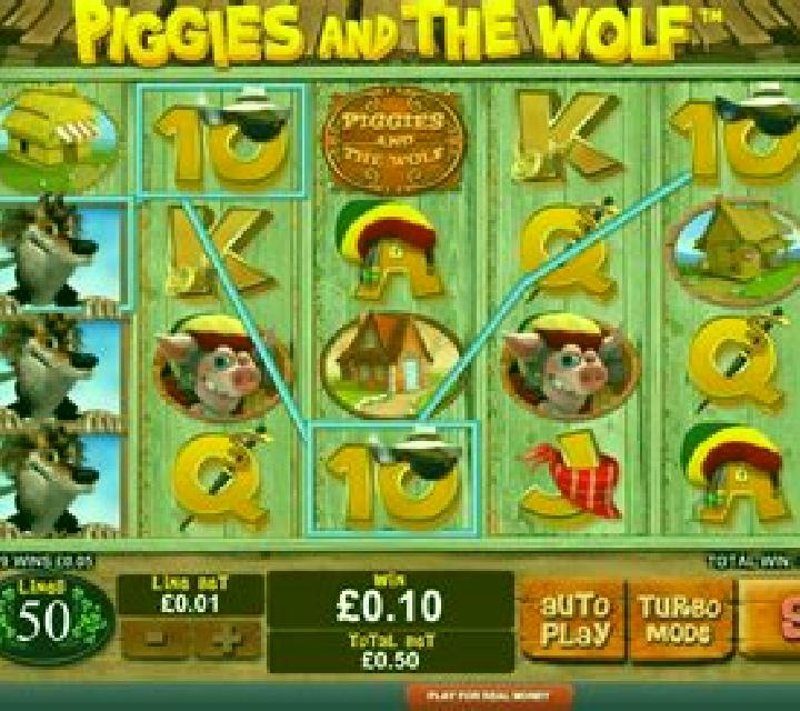 Piggies and The Wolf slot