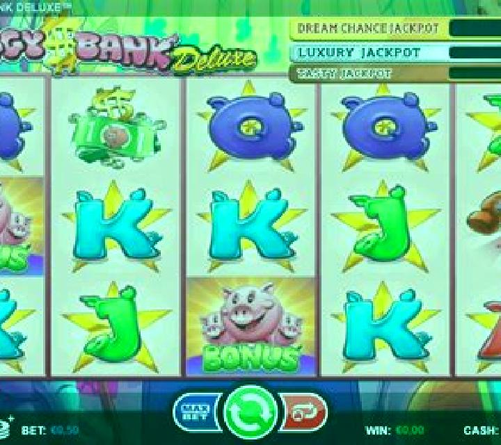 Piggy Bank Deluxe slot game