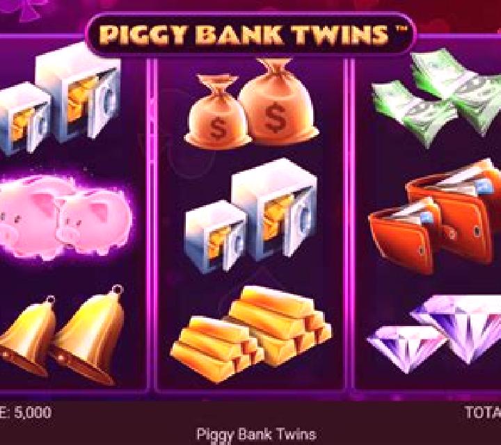 Piggy Bank Twins Xmas slot game