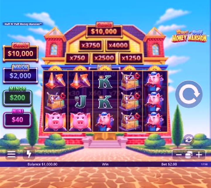 Piggy Mansion slot