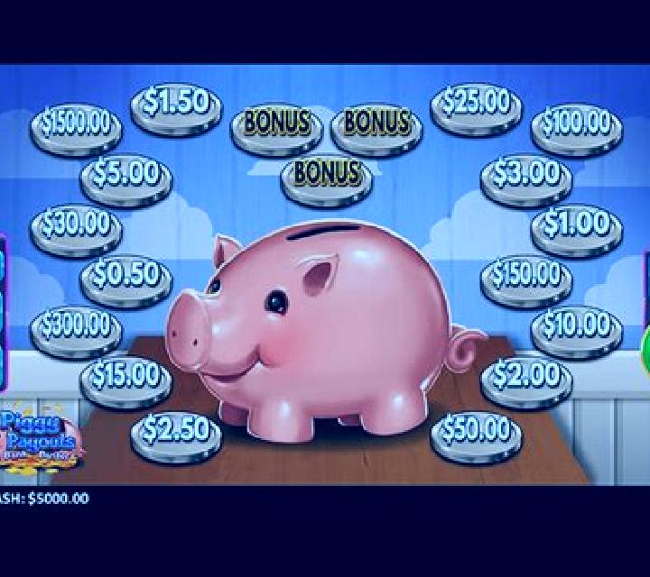Piggy Payouts Bank Buster slot game