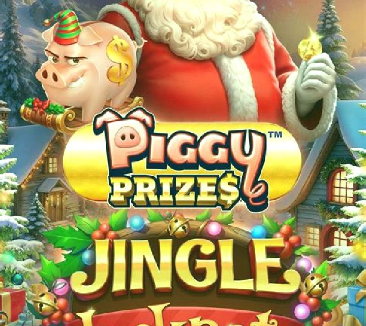 Piggy Prizes Jingle Jackpots slot game