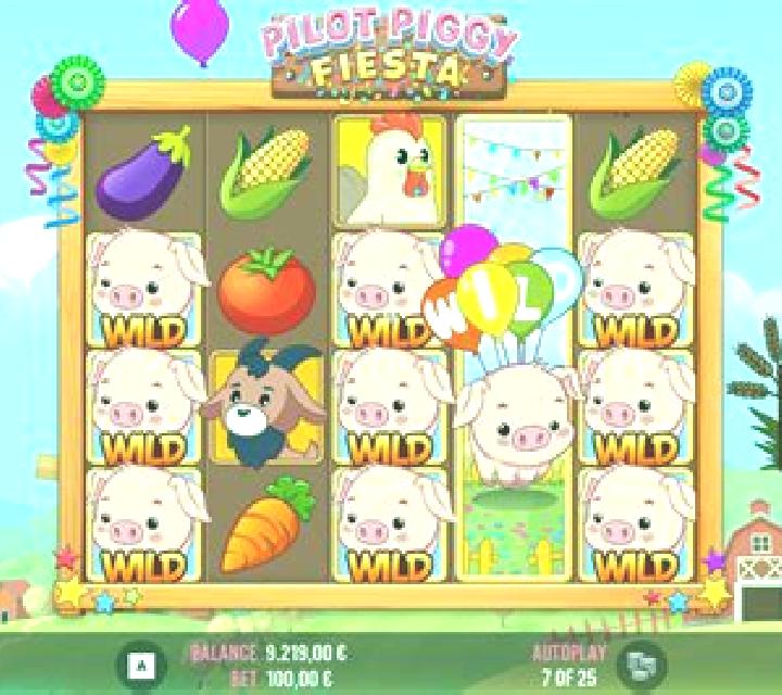 Pilot Piggy Fiesta online slot
