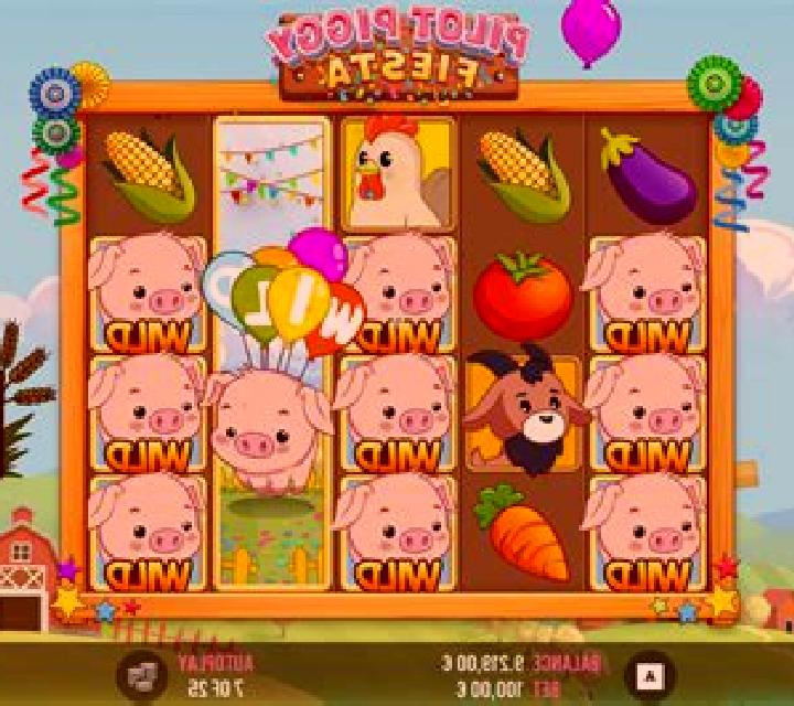Pilot Piggy Fiesta slot machine