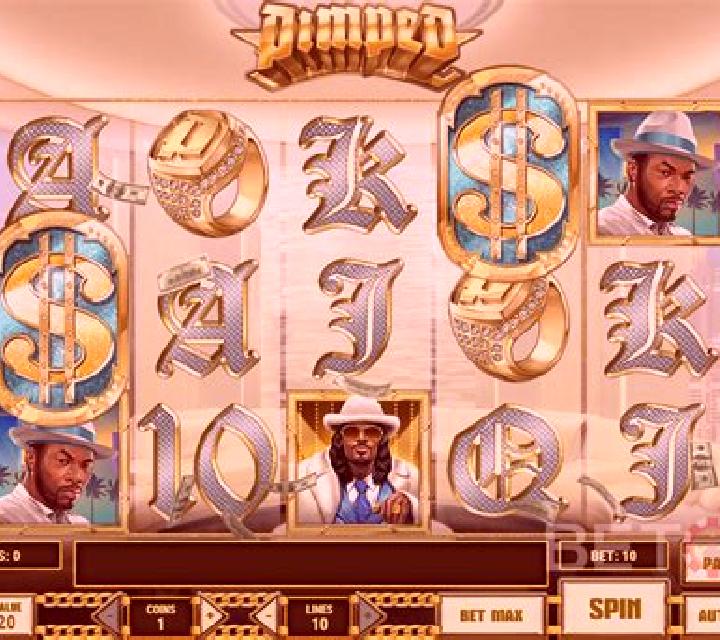 Pimped slot machine