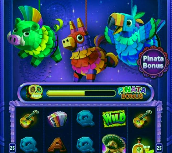 Pinata Rush Express slot machine