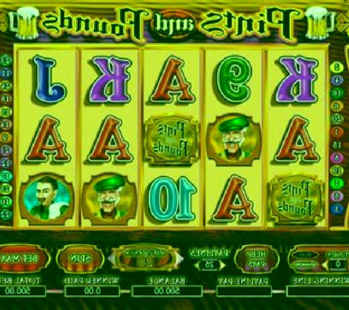 Pints and Pounds slot game