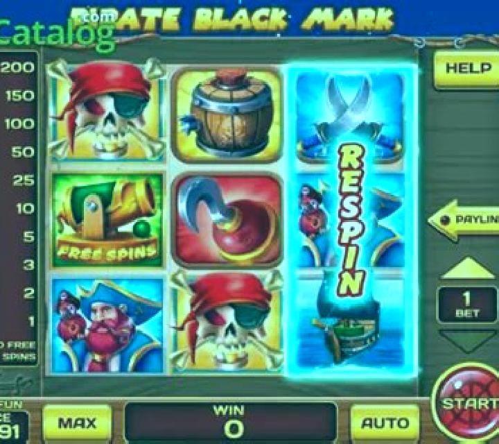 Pirate Black Mark (Reel Respin) slot