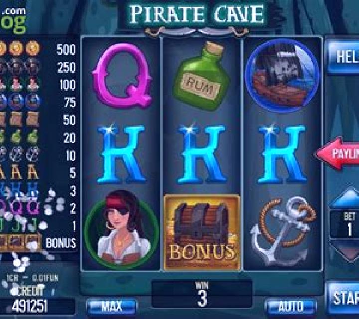 Pirate Cave Pull Tabs slot