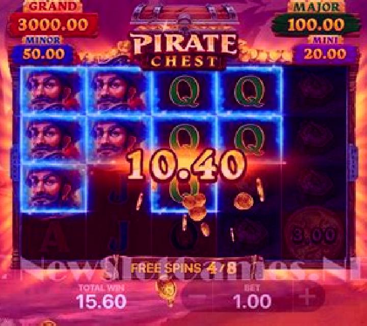 Pirate Chest: Hold and Win slot machine