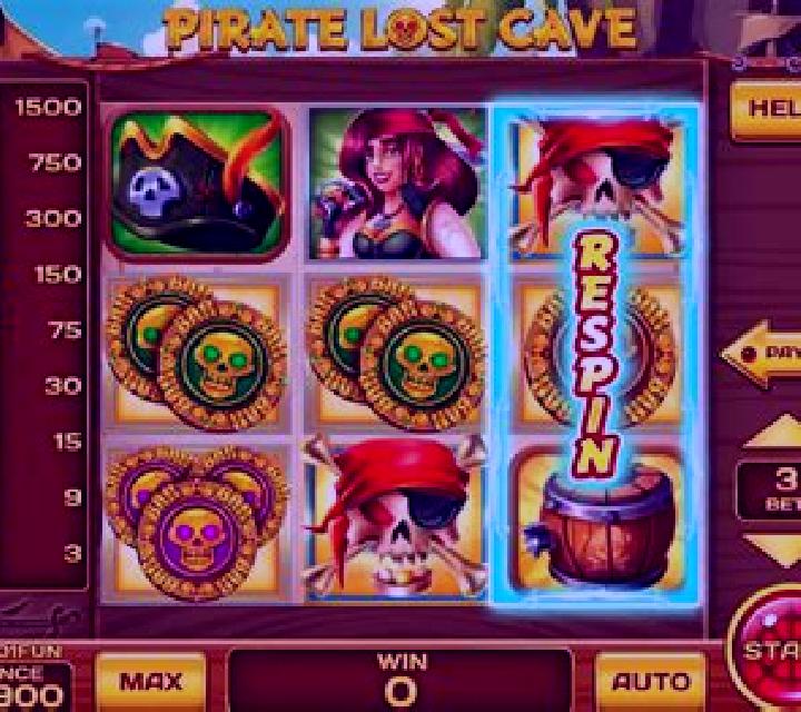 Pirate Lost Cave (Reel Respin) slot