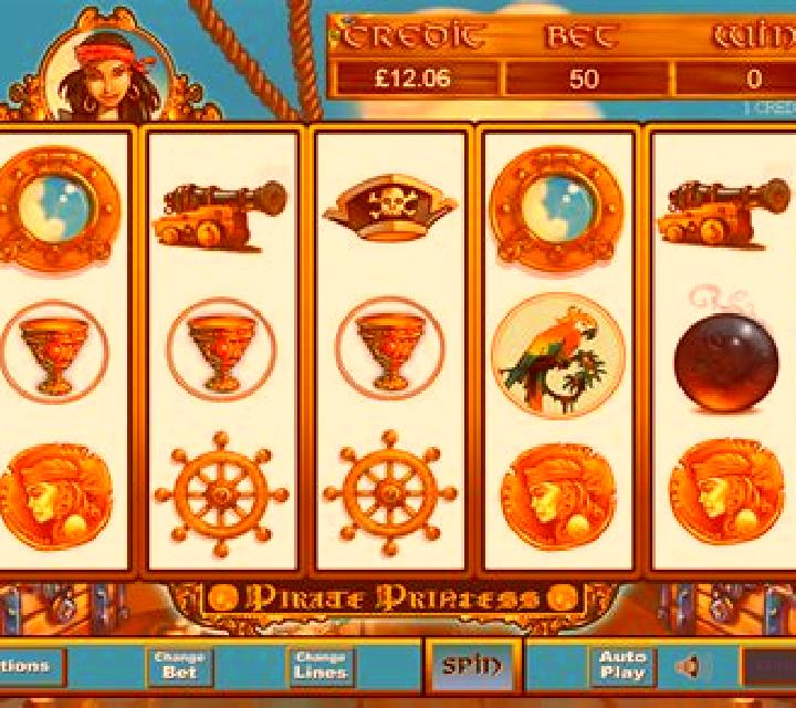 Pirate Princess slot game