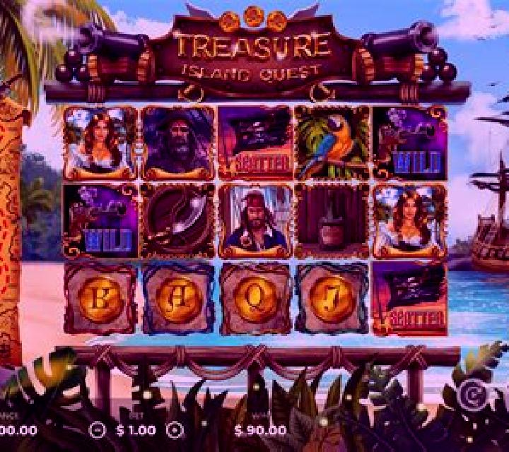 Pirate Treasure Cove slot machine