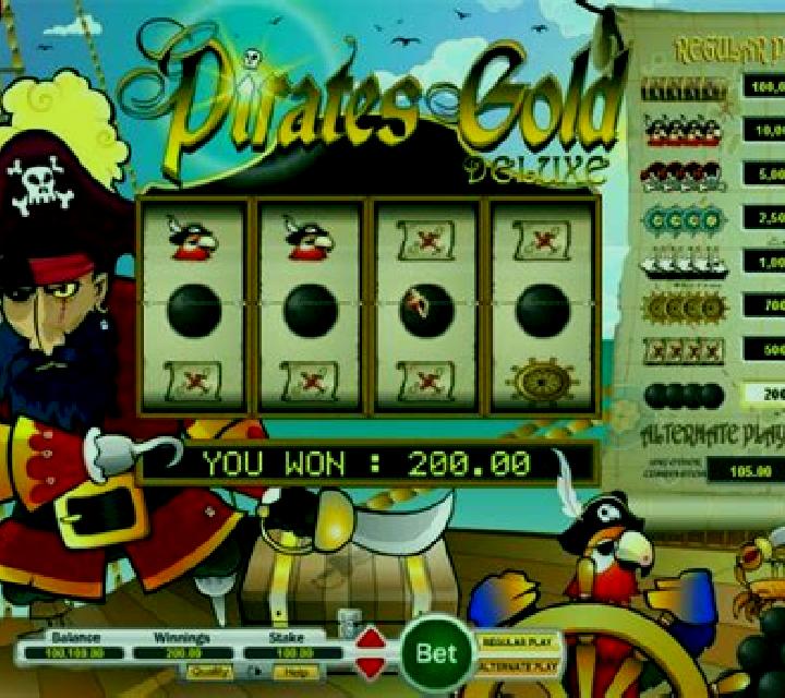 Pirates Gold (NetEnt) slot machine