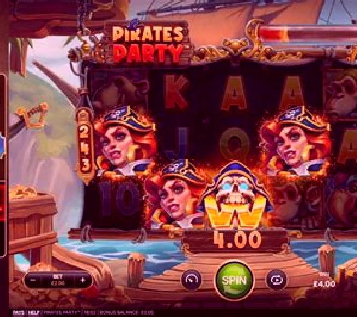 Pirates Party slot