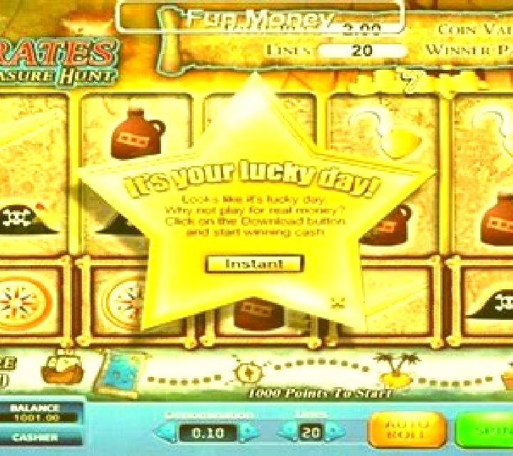 Pirate s Treasure Crosswords slot machine