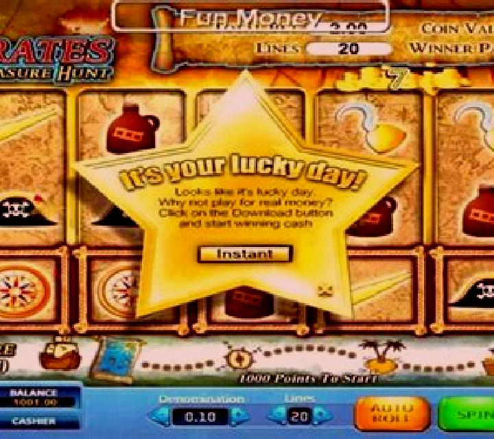 Pirates Treasure Hunt slot