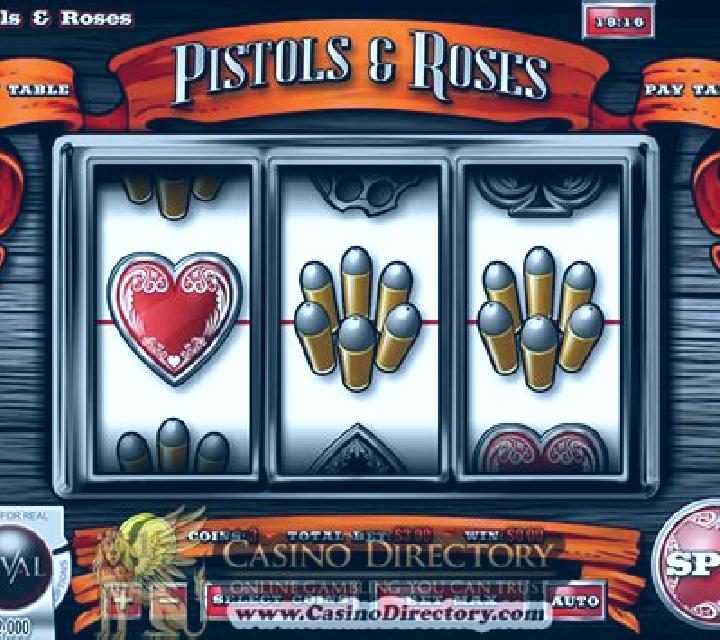 Pistols & Roses slot machine