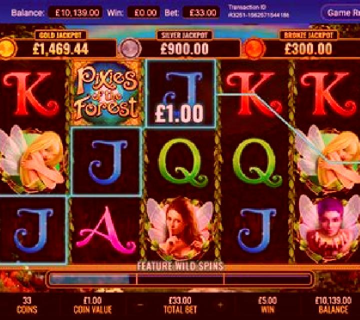 Pixie’s Treasure slot machine