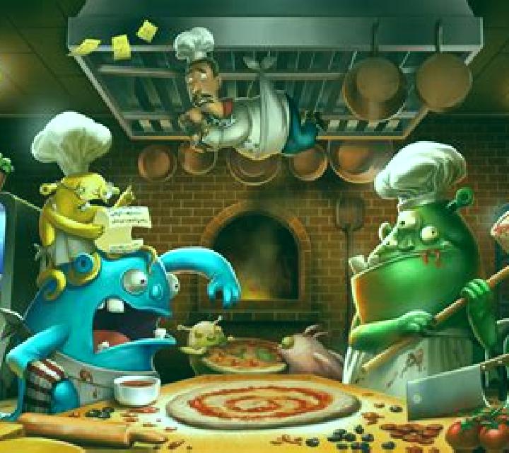 Pizza Invaders slot game