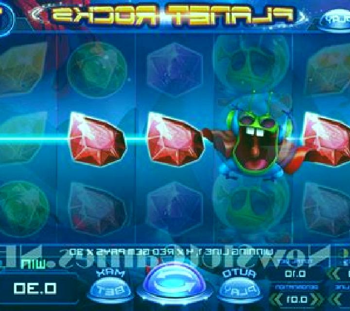 Planet Rocks slot machine