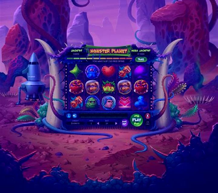 Plants vs Aliens slot machine