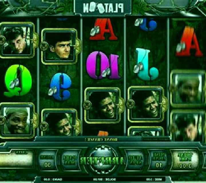 Platoon slot machine