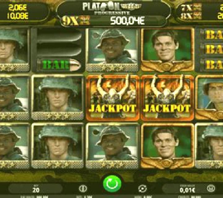 Platoon Wild Progressive slot game