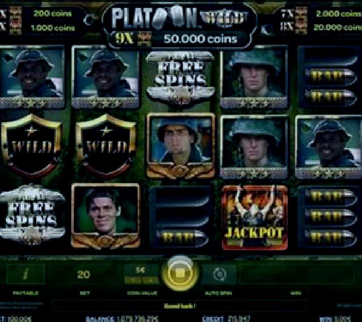 Platoon Wild slot