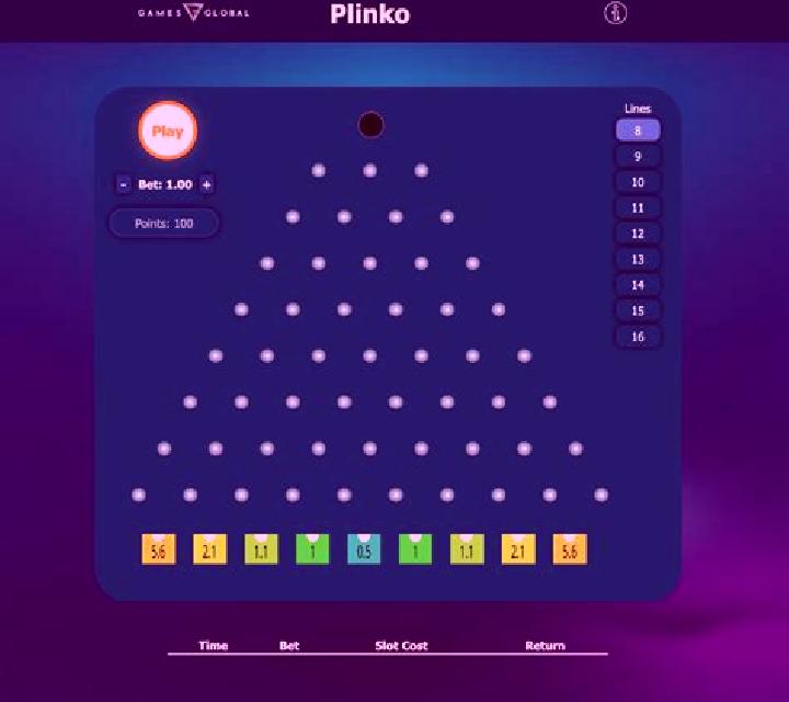 Plinko of the Sun God slot game