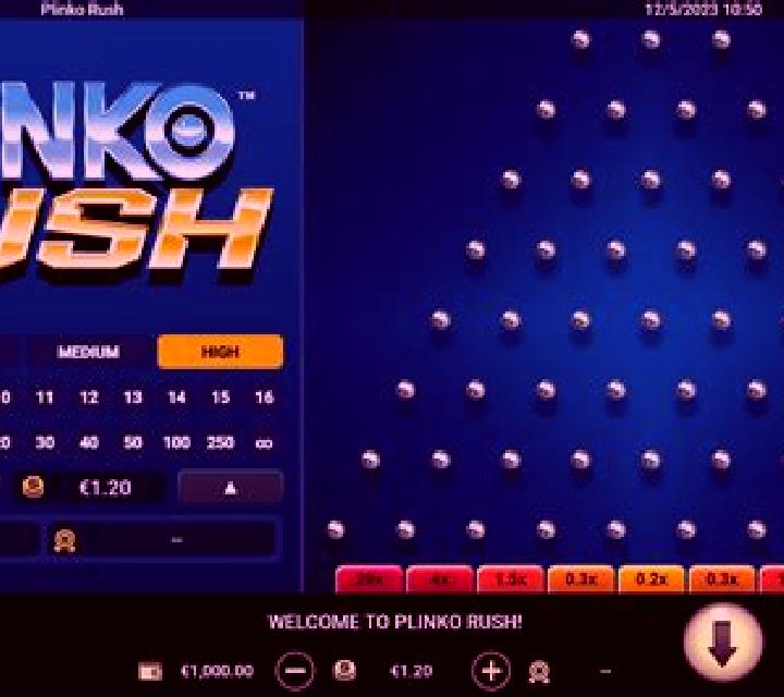 Plinko Rush slot machine