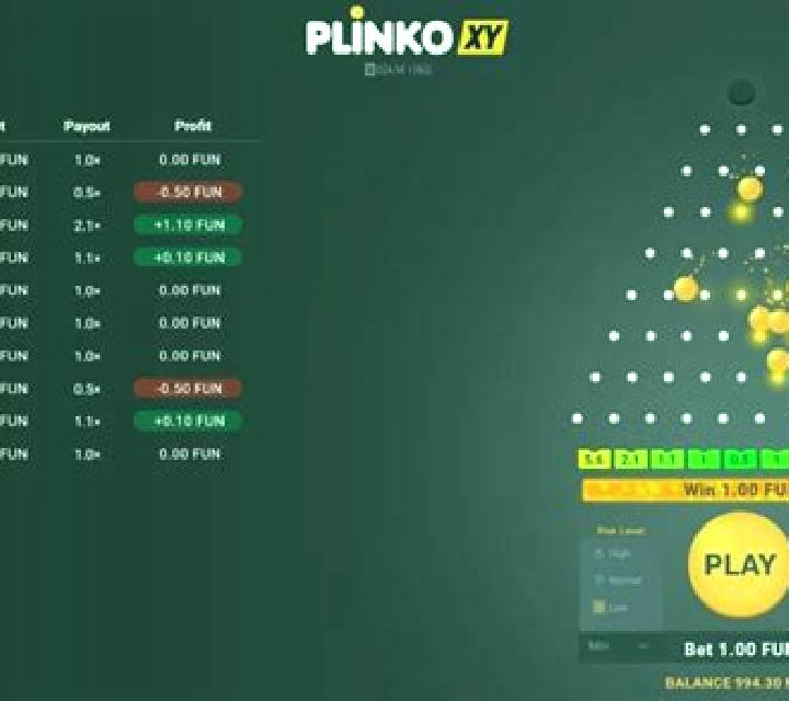 Plinko XY slot machine