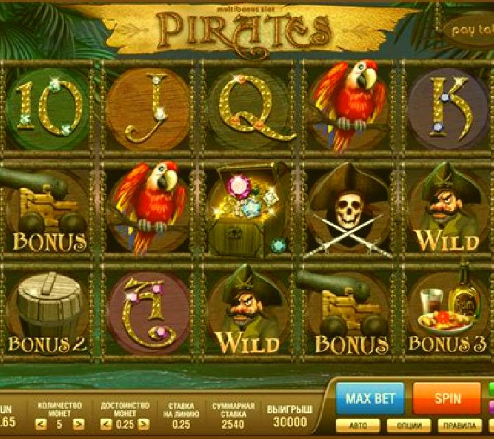 Plucky Pirates slot machine