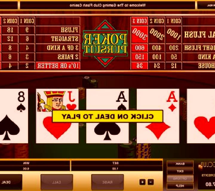 Poker Pursuit (Microgaming) slot game