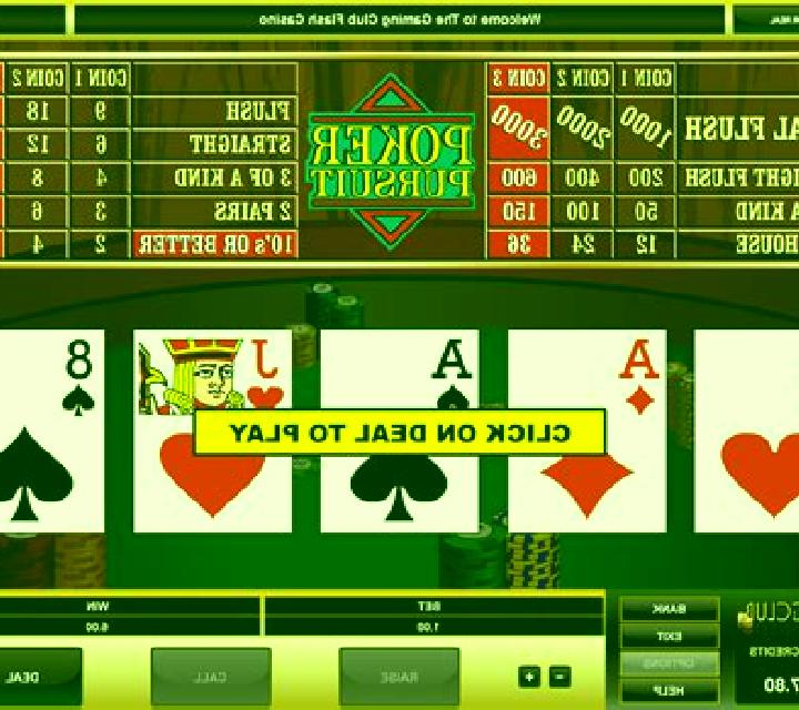 Poker Pursuit (Microgaming) slot machine