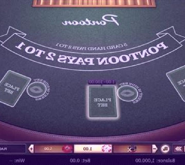 Pontoon Blackjack (Betsoft) slot game