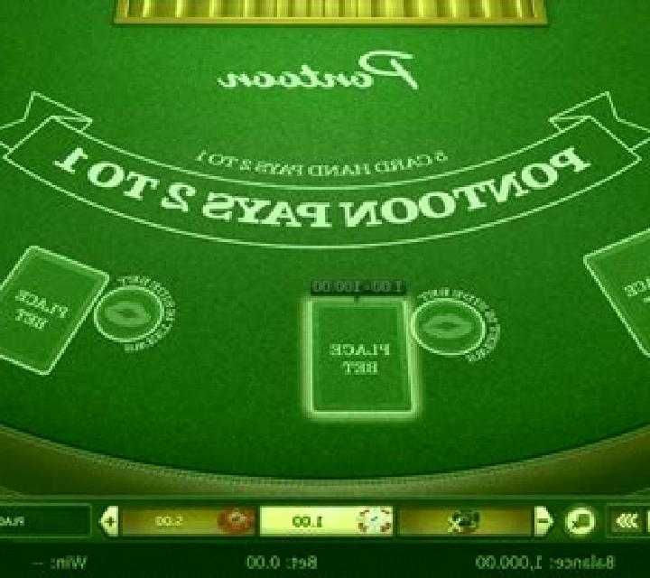 Pontoon Blackjack (Betsoft) slot machine