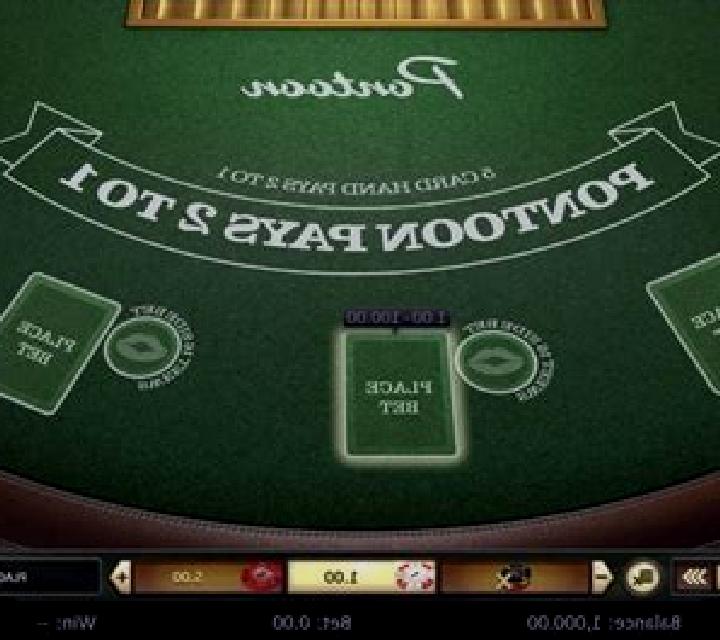 Pontoon Blackjack (GamesOS) online slot