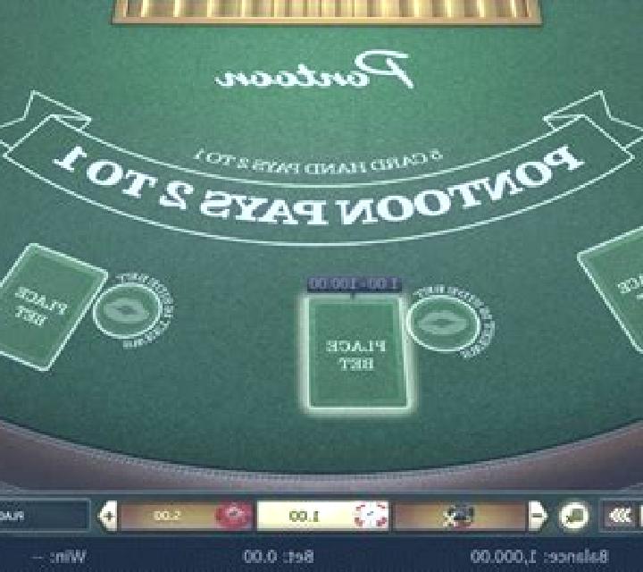 Pontoon Blackjack (GamesOS) slot game