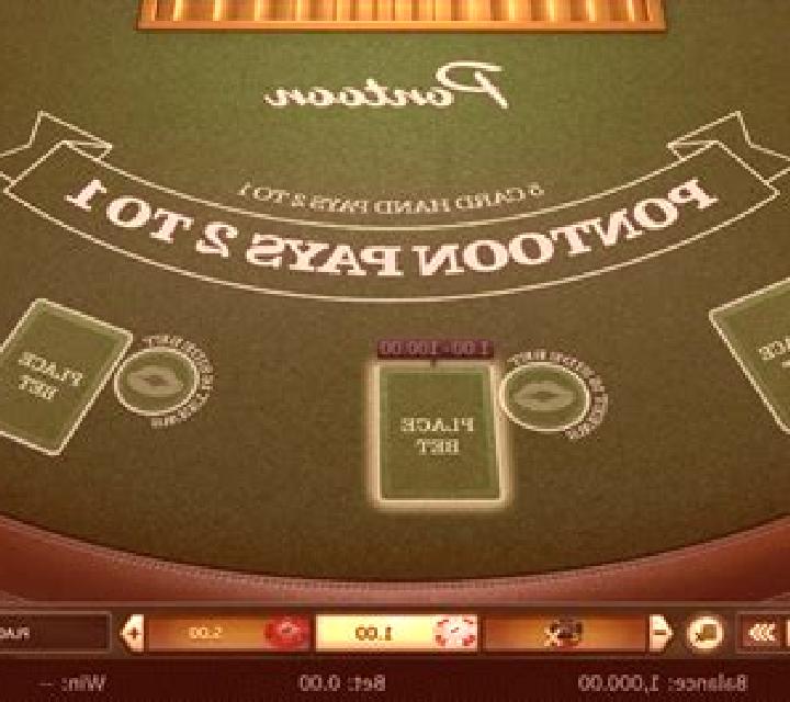 Pontoon Blackjack (GamesOS) slot