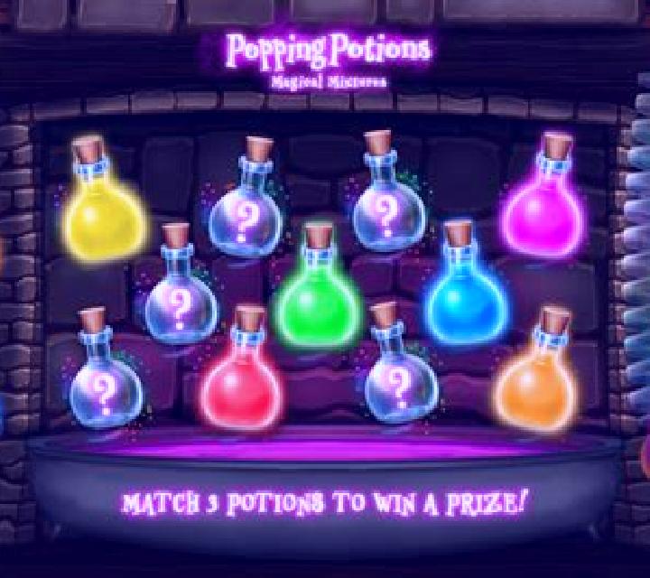 Popping Potions Magical Mixtures slot